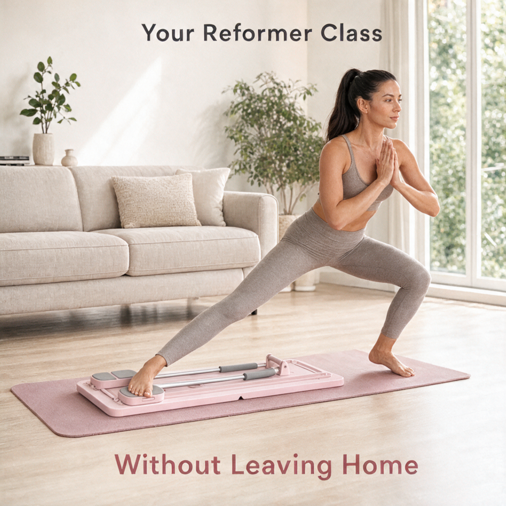 All-in-One At-Home Pilates Reformer Board